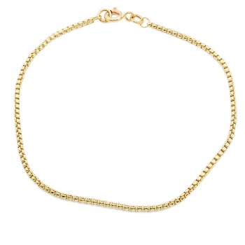 9ct gold 8 inch belcher Bracelet